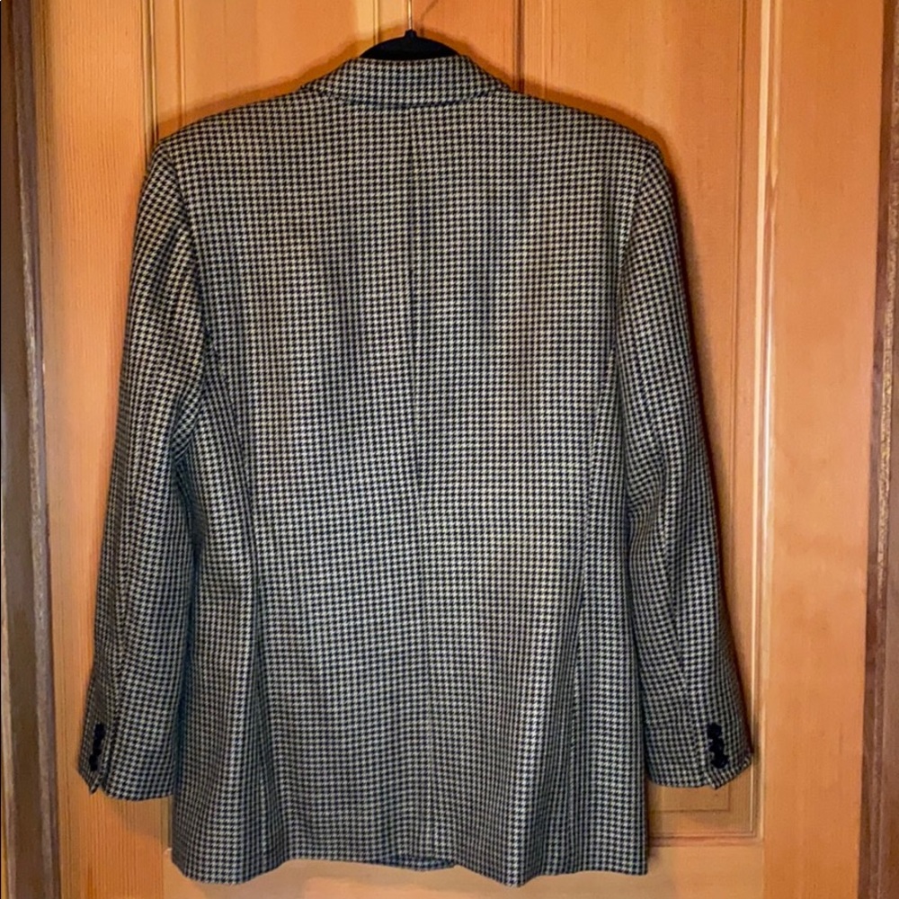 Pendleton Houndstooth Double-Breasted Blazer - image 2